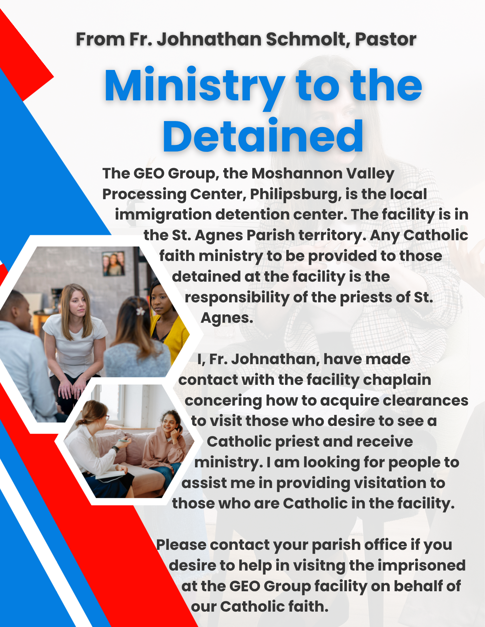 Ministry to the Detained